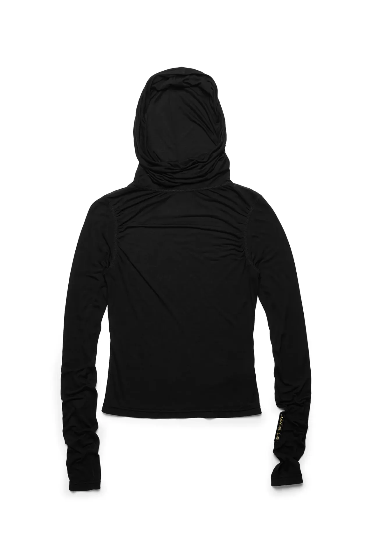 [WH03a - Drapey Hooded Top] Drapey Top (XS, Black)