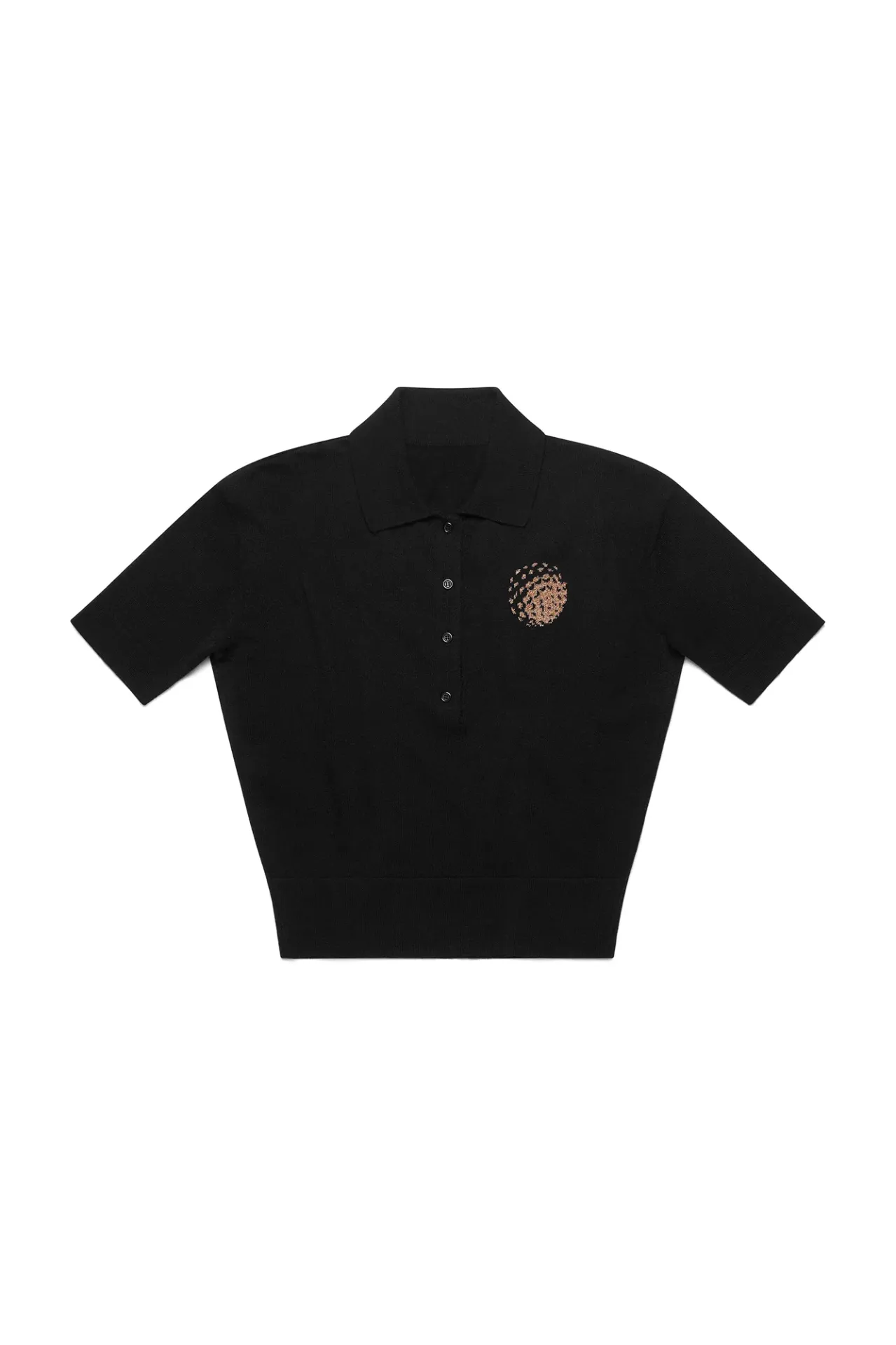 [WM05 - Knit Cashmere Polo] Cashmere Polo (XS, Black)