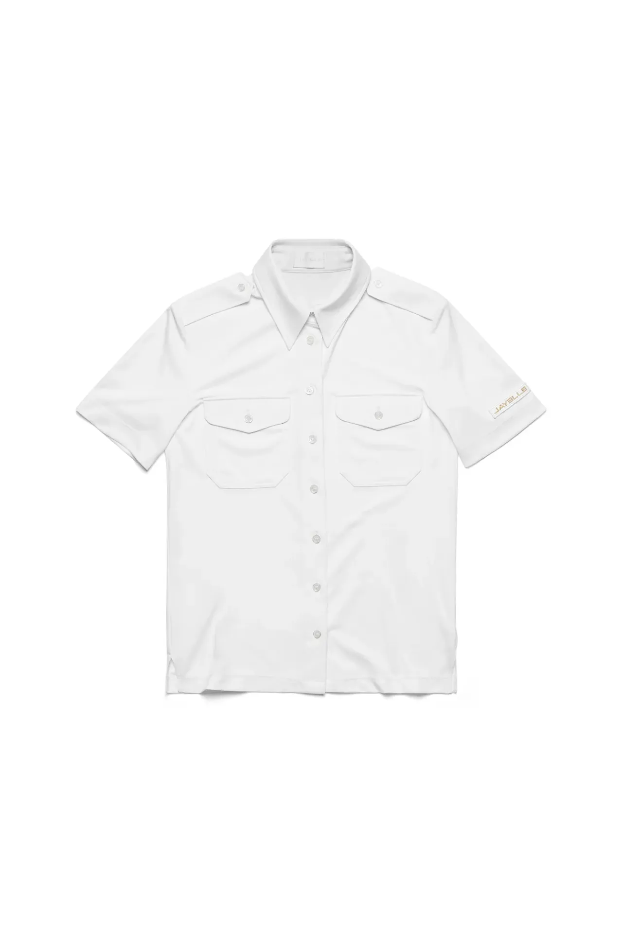 [WS01 - Tech Shirt Pocklets] Tech Polo (with pockets) (XS, Black)